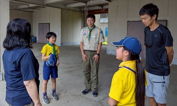 CS第一地区夏季合同舎営