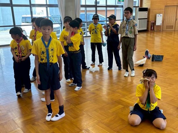 CS第一地区夏季合同舎営