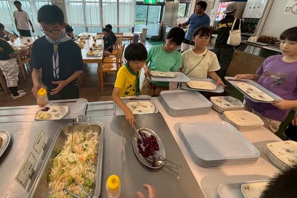 CS第一地区夏季合同舎営