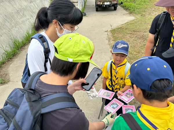 VS海岸清掃&ネイチャークラフト